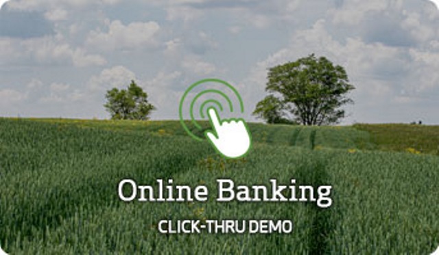 Online Banking click-thru demo